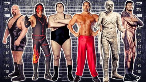 tall wwe wrestlers|list of tallest wrestlers.